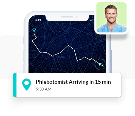 Phlebotomist Live Tracking 