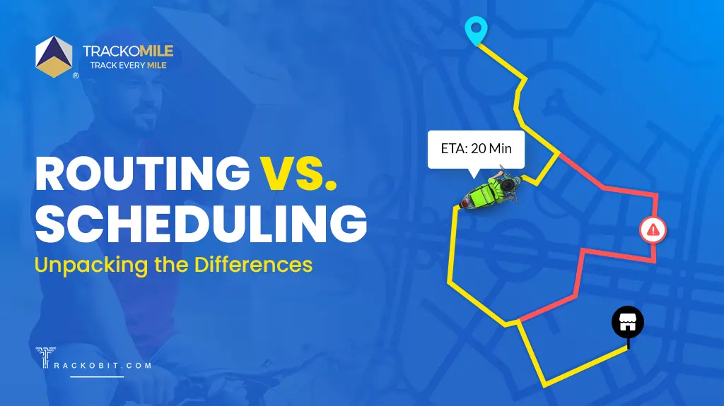 Routing vs. Scheduling